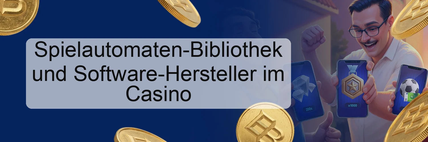 Spielautomaten-Bibliothek und Software-Hersteller im Casino Spielautomaten-Bibliothek und Software-Hersteller im Casino